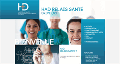 Desktop Screenshot of had-relais-sante.fr